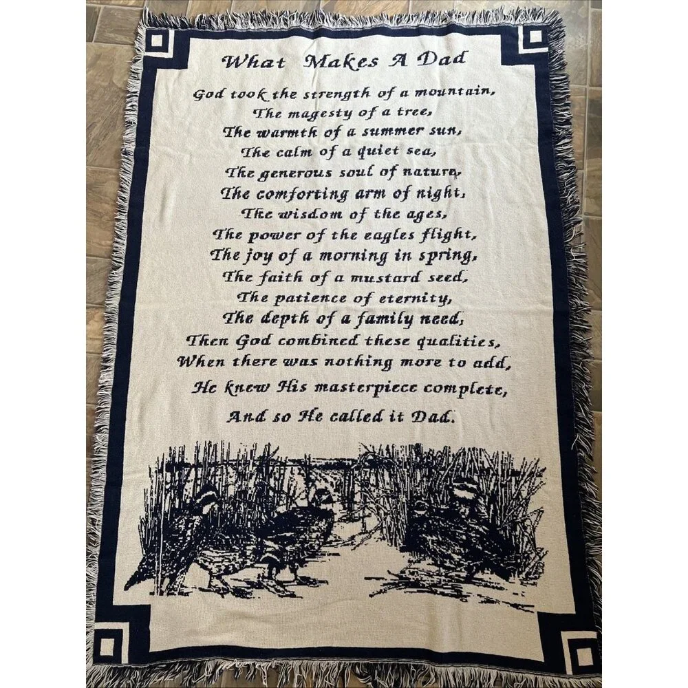 Woven Throw Blanket 